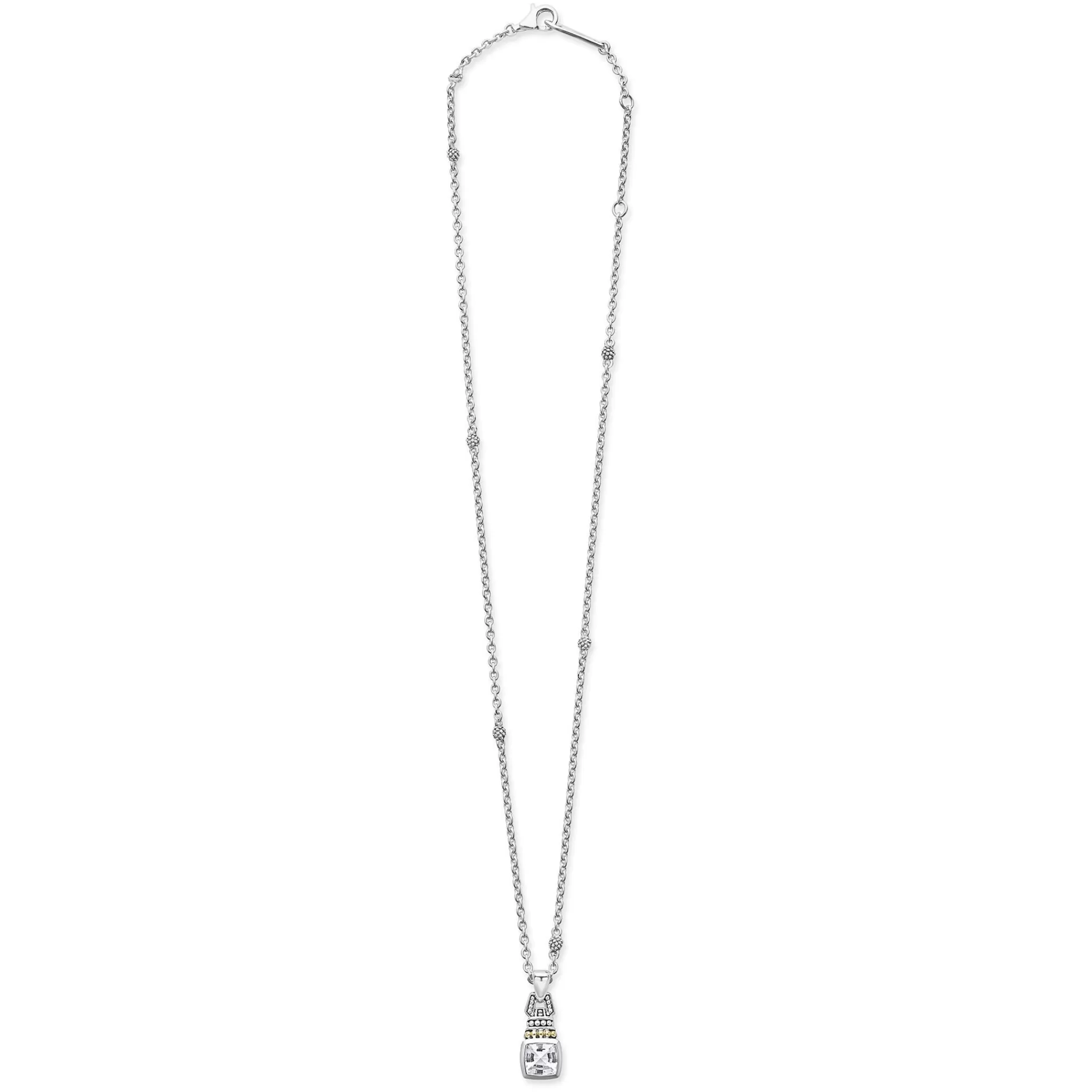 Cheap LAGOS White Topaz Pendant Necklace