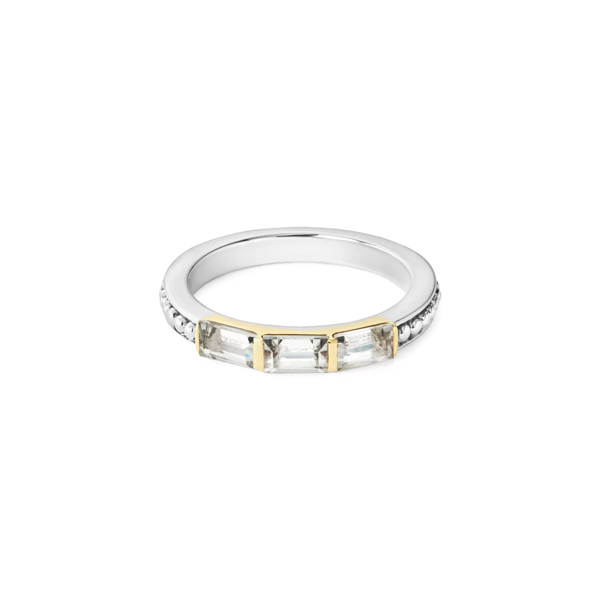 Store LAGOS White Topaz Stacking Ring