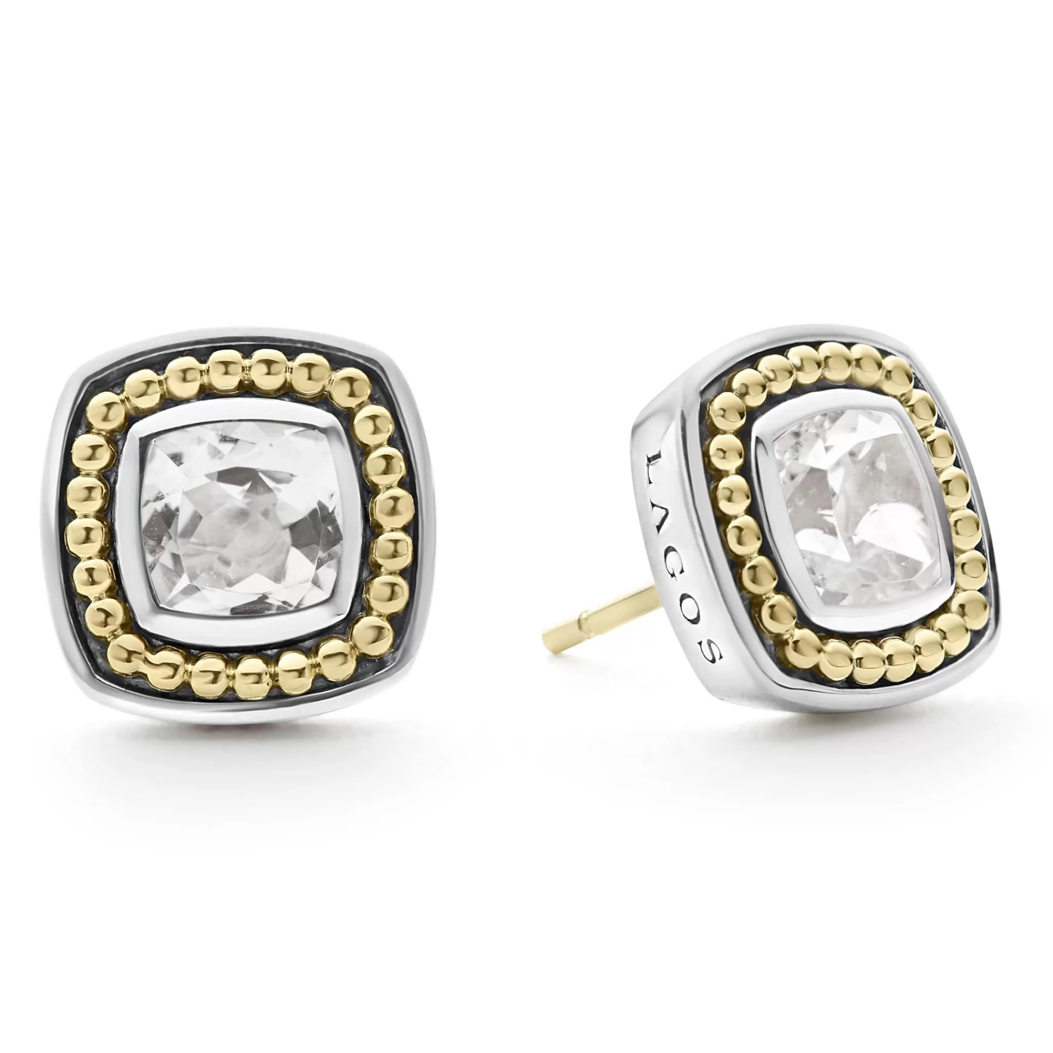 Best LAGOS White Topaz Stud Earrings